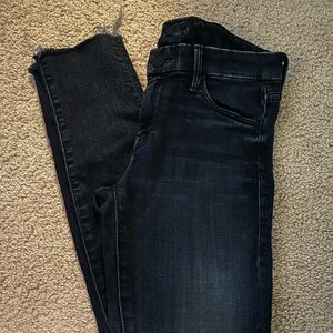 MOTHER Dark Ankle Jeans